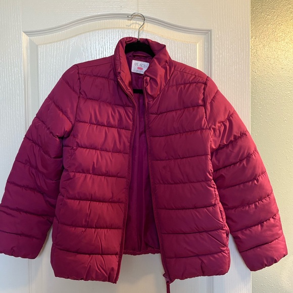 Place Kids Puffer Jacket - Magenta - Picture 3 of 11